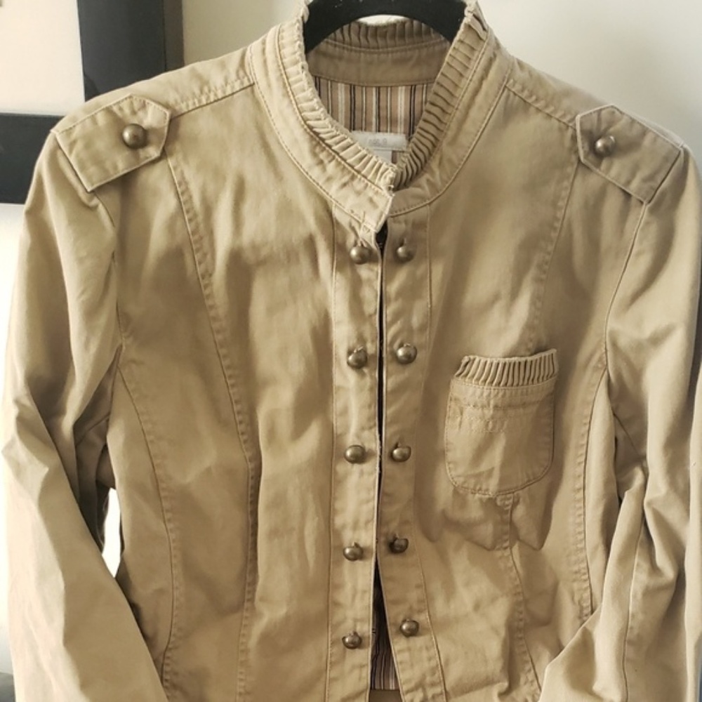 Apt.9 Vintage Military/Utility Jacket Large